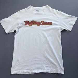 Vintage Rolling Stone T Shirt Hanes Beefy‎ T Large Graphic Print